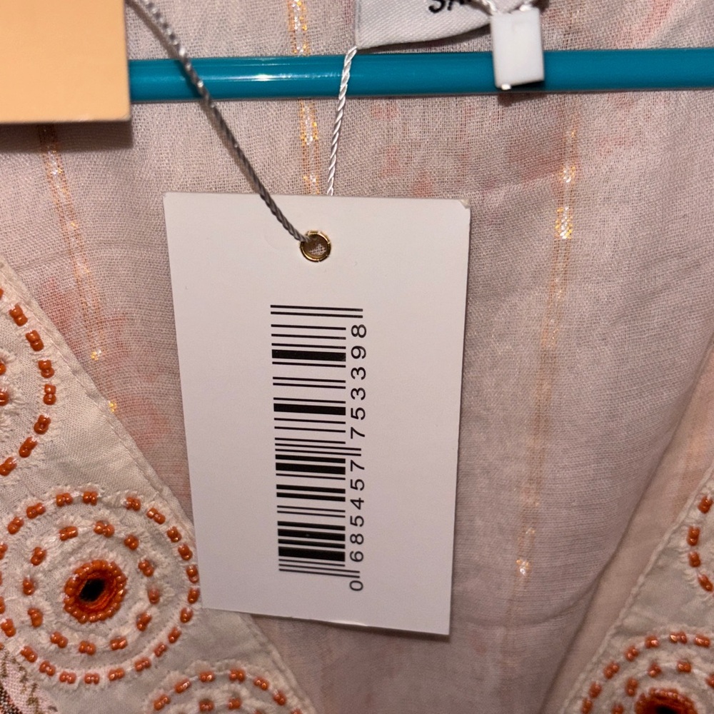 Ananta Boho Beautiful Metallic threaded MAXI~Made in India~BRAND NEW - Picture 5 of 16